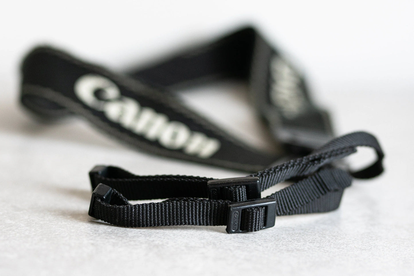 Vintage Canon Digital Strap - Black and Grey