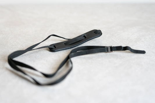 Vintage Black Minolta Camera Strap - 1990s