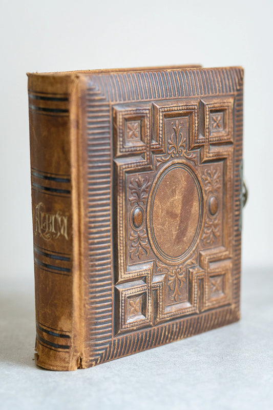 Vintage Photo Album - Circa 1860s - for CDV and Cabinet Cards
