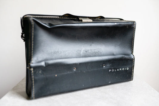 Retro Black Polaroid Camera Case w/ Strap