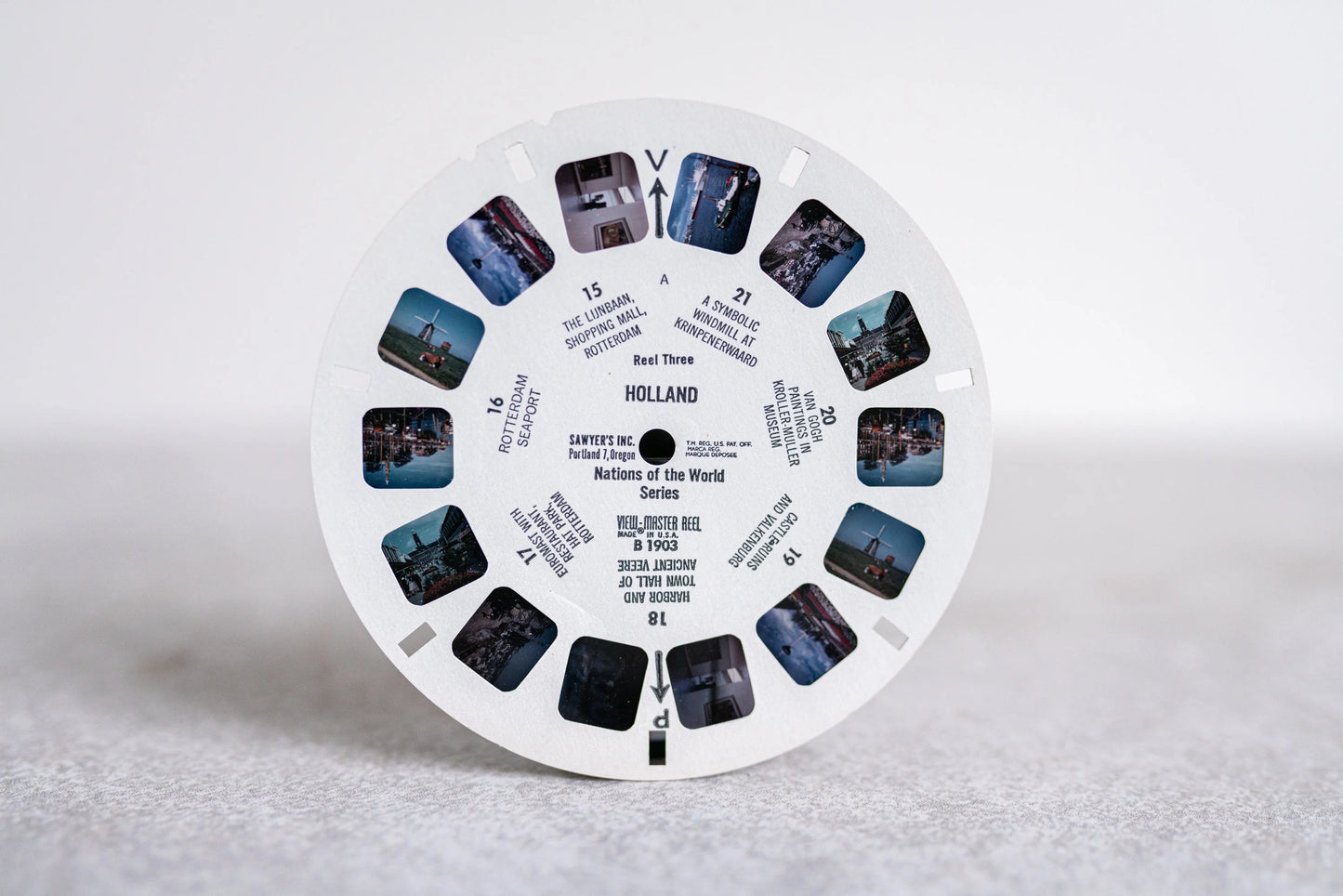 Viewmaster Holland B190 - Nations of the Wold Series - Set of 2