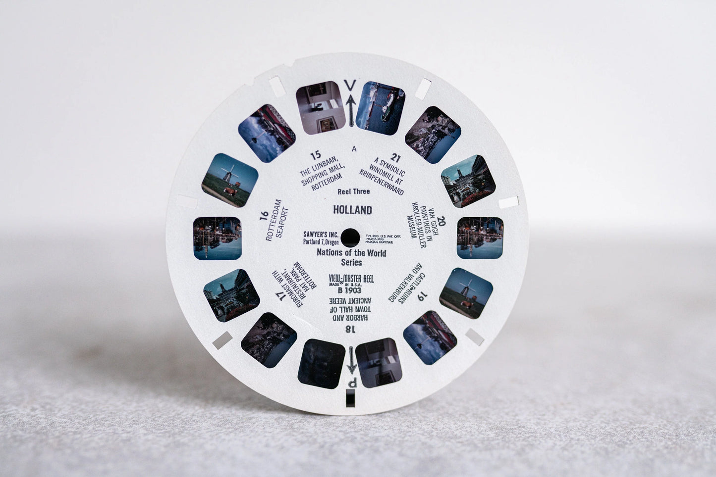 Viewmaster Holland B190 - Nations of the Wold Series - Set of 2