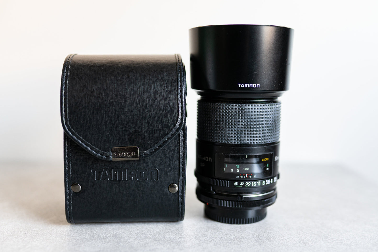 Tamron SP 90mm f2.5 Macro Lens, Canon FD Mount, Hood & Case