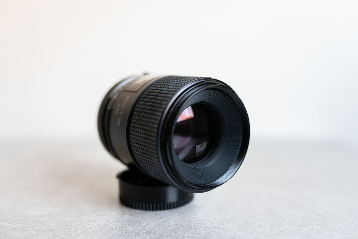 Tamron SP 90mm f2.5 Macro Lens, Canon FD Mount, Hood & Case