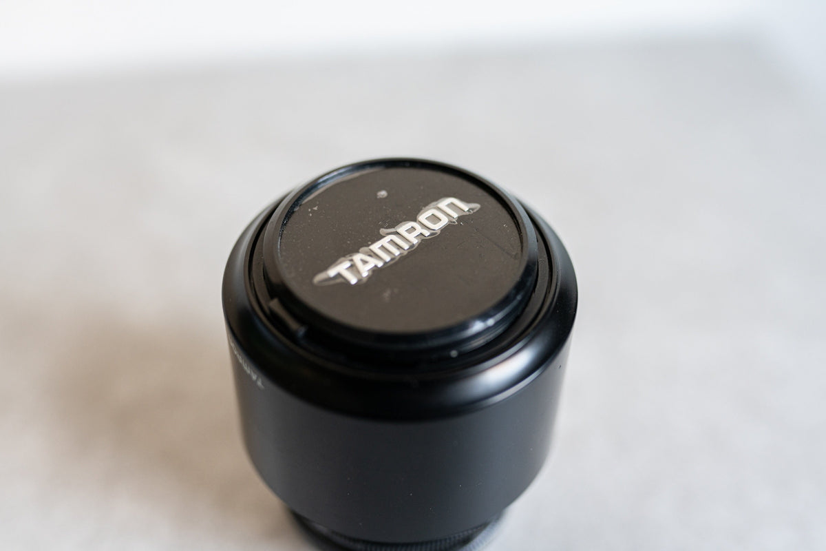 Tamron SP 90mm f2.5 Macro Lens, Canon FD Mount, Hood & Case