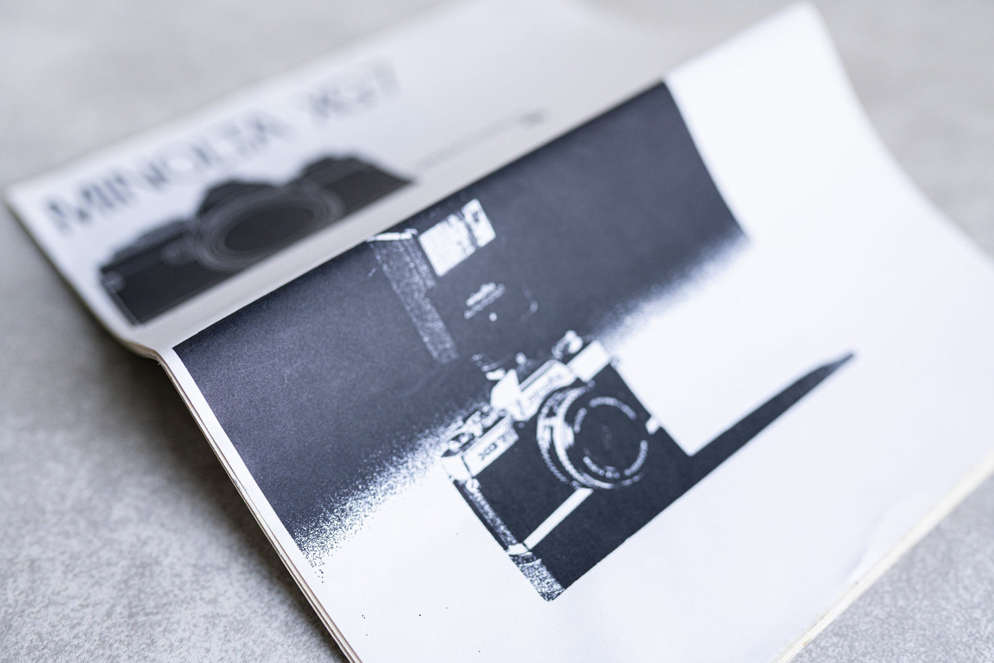 Vintage Minolta XG-7 Owners Manual User Guide (Copy)