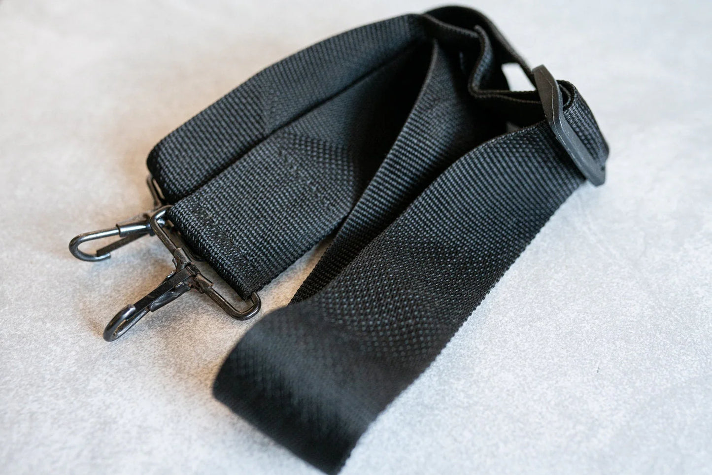 Black Heavy Duty Camera or Bag Strap - Circa 1970s