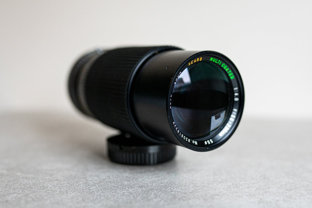 Canon FD Mount 80-200mm f4 Telephoto Zoom Lens w/ Macro for AE1/AE1P