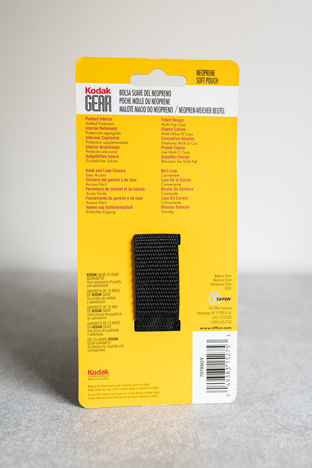 Kodak Gear Neoprene Soft Pouch - New Old Stock