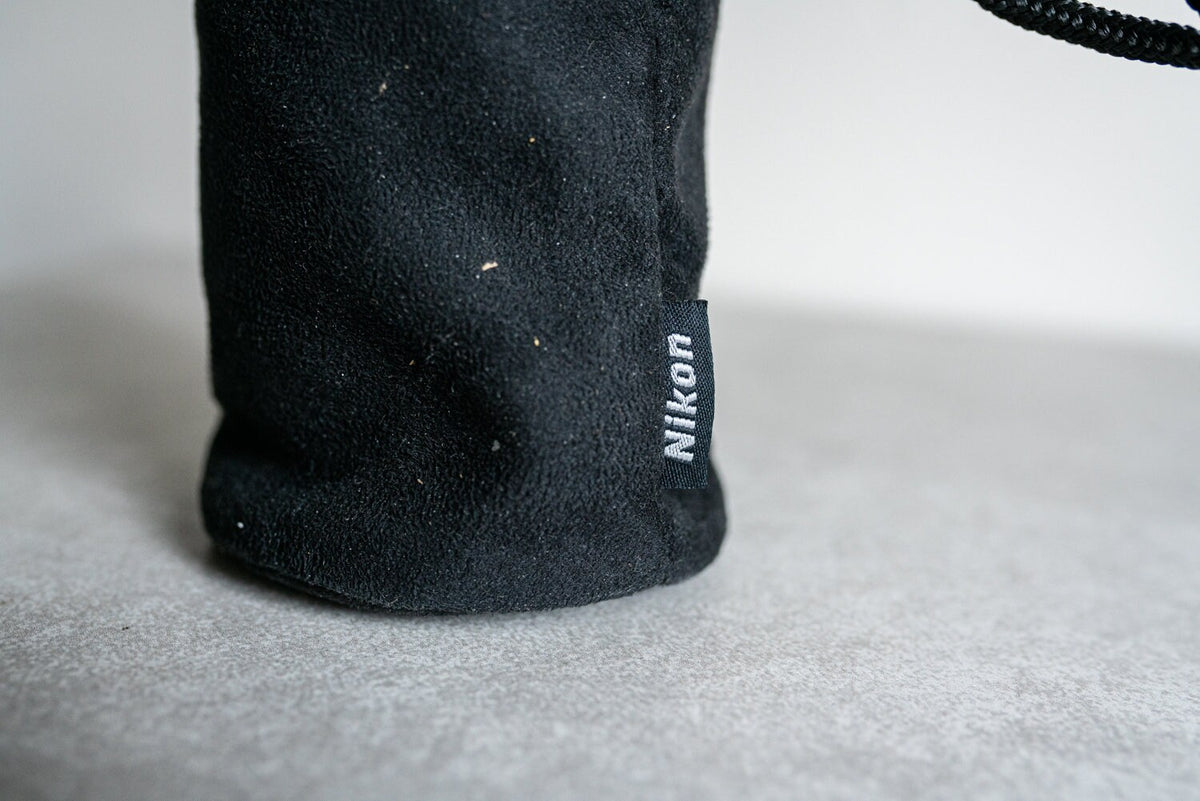 Nikon Original Lens Pouch - Black - Soft Exterior