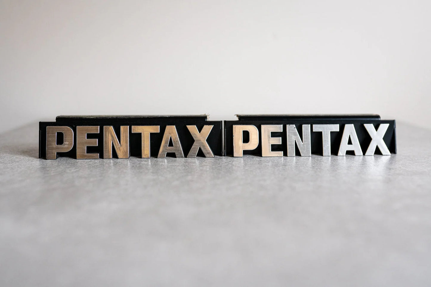 Pentax Camera Logos - Set of 2