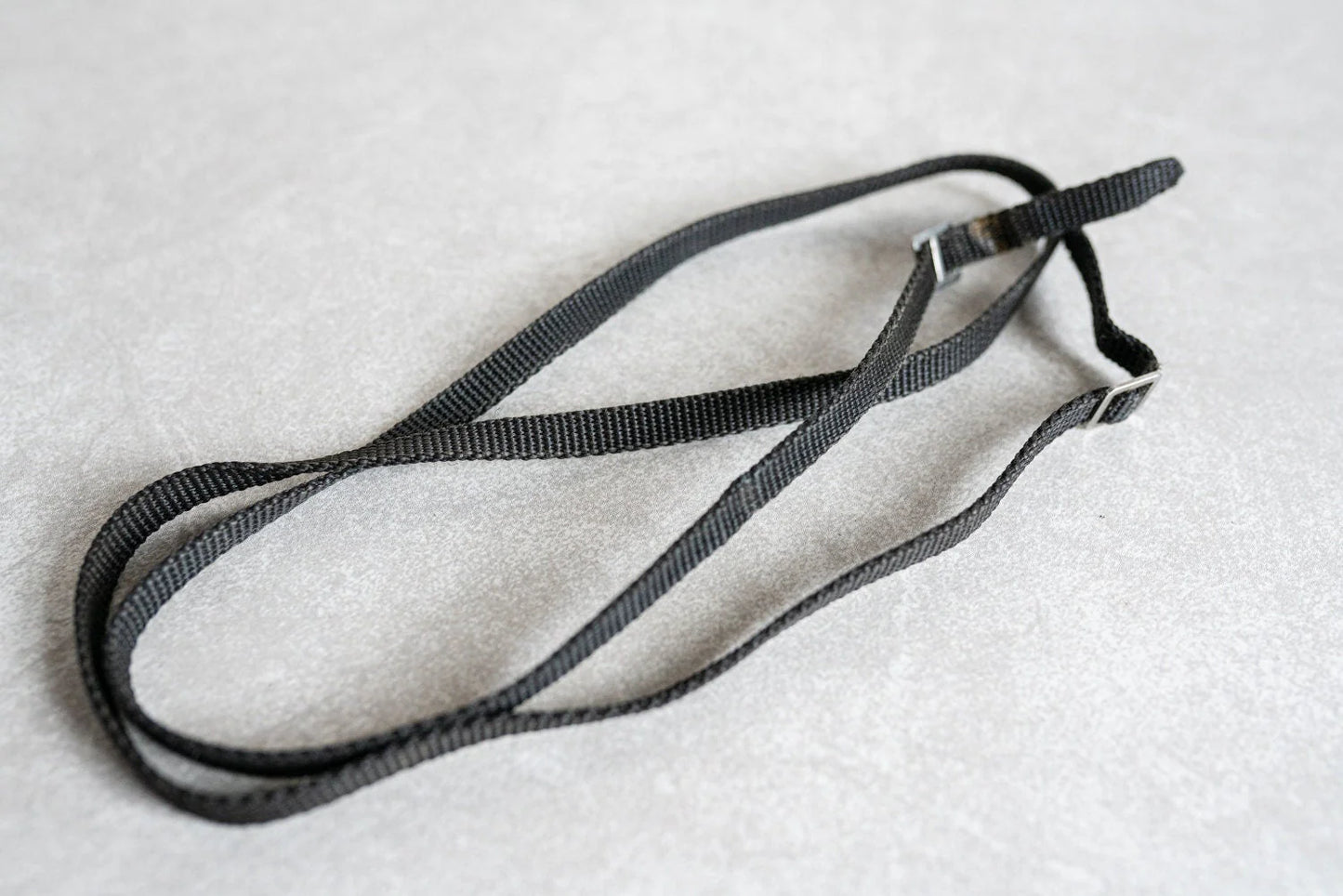 Vintage Thin Black Camera Strap - Circa 1960s