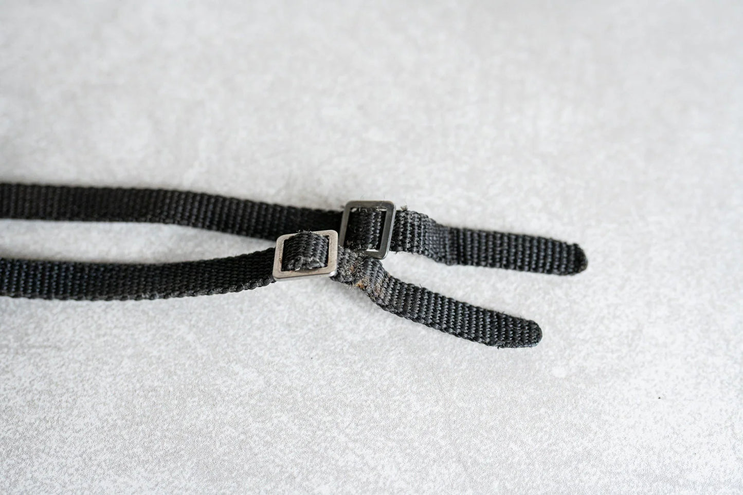 Vintage Thin Black Camera Strap - Circa 1960s