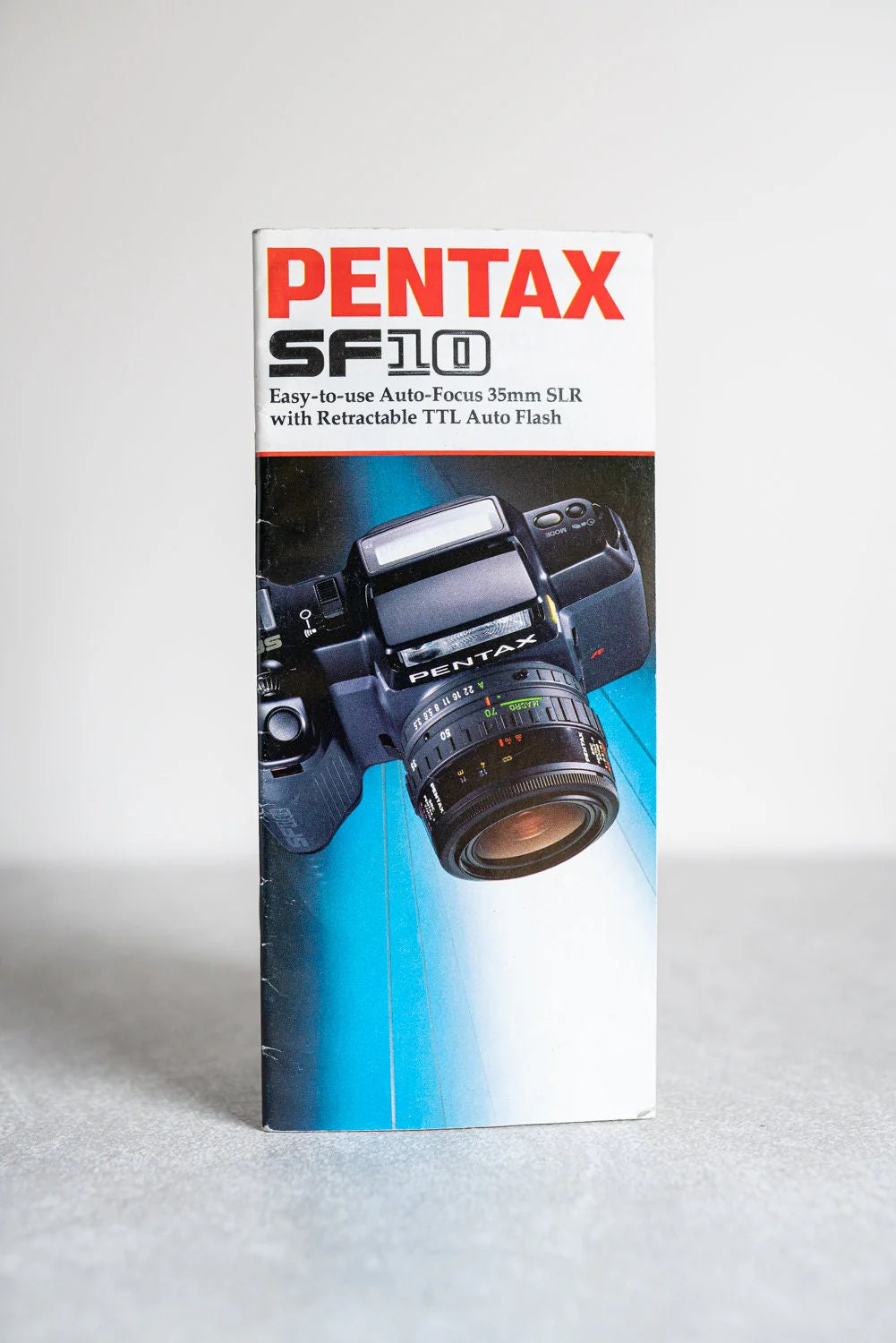 Pentax SF10 35mm SLR Camera Sales Brochure Pamphlet Booklet