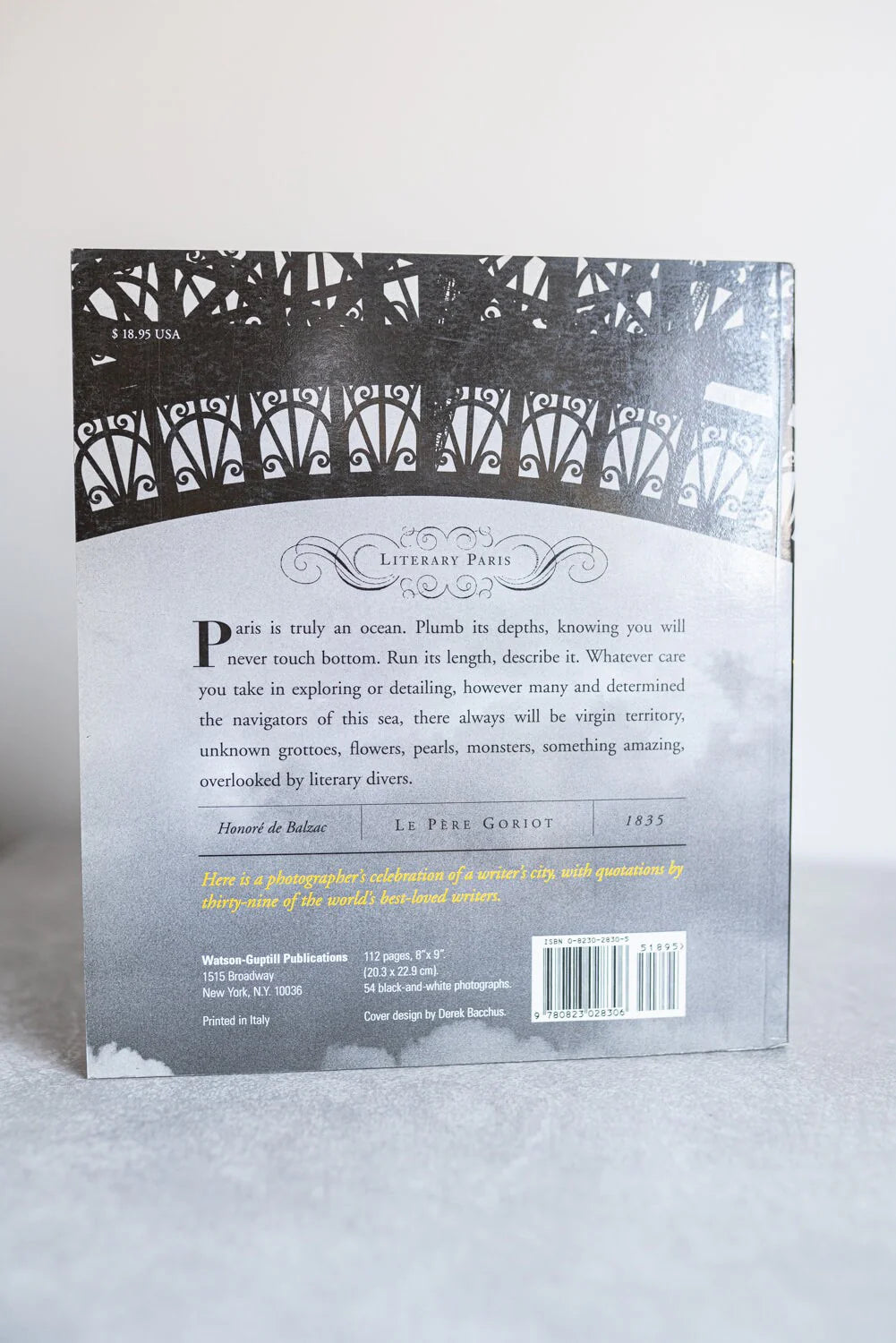 Literary Paris: Photography and Commentary by Jeffrey Kraft