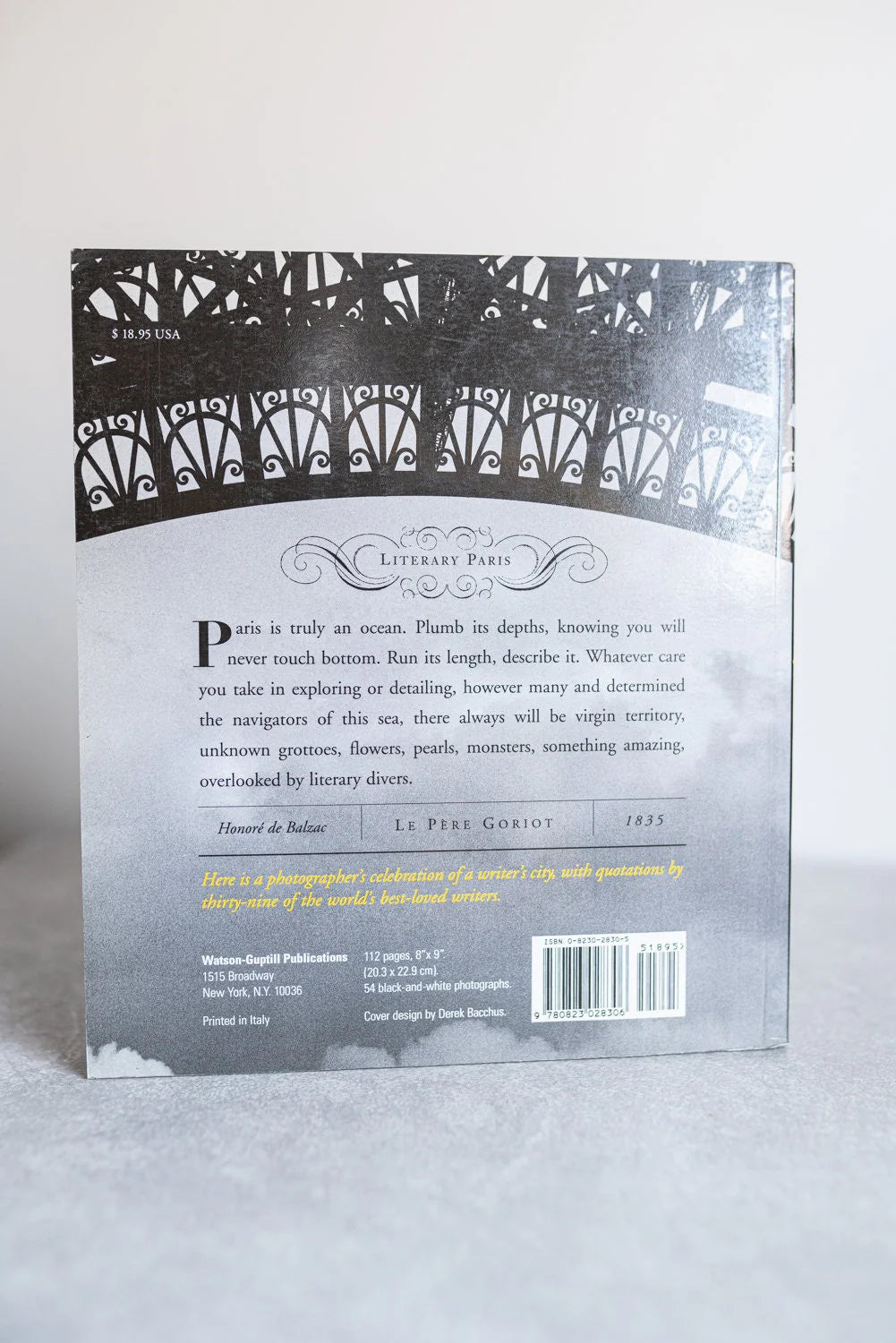 Literary Paris: Photography and Commentary by Jeffrey Kraft