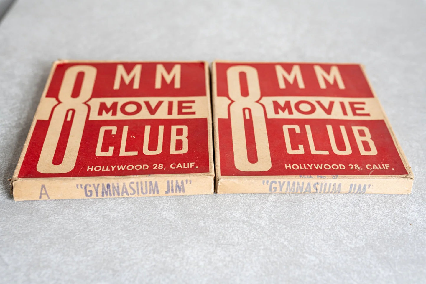 Lot of 2 8mm Movie Club - Gymnasium Jim and A Gymnasium Jim