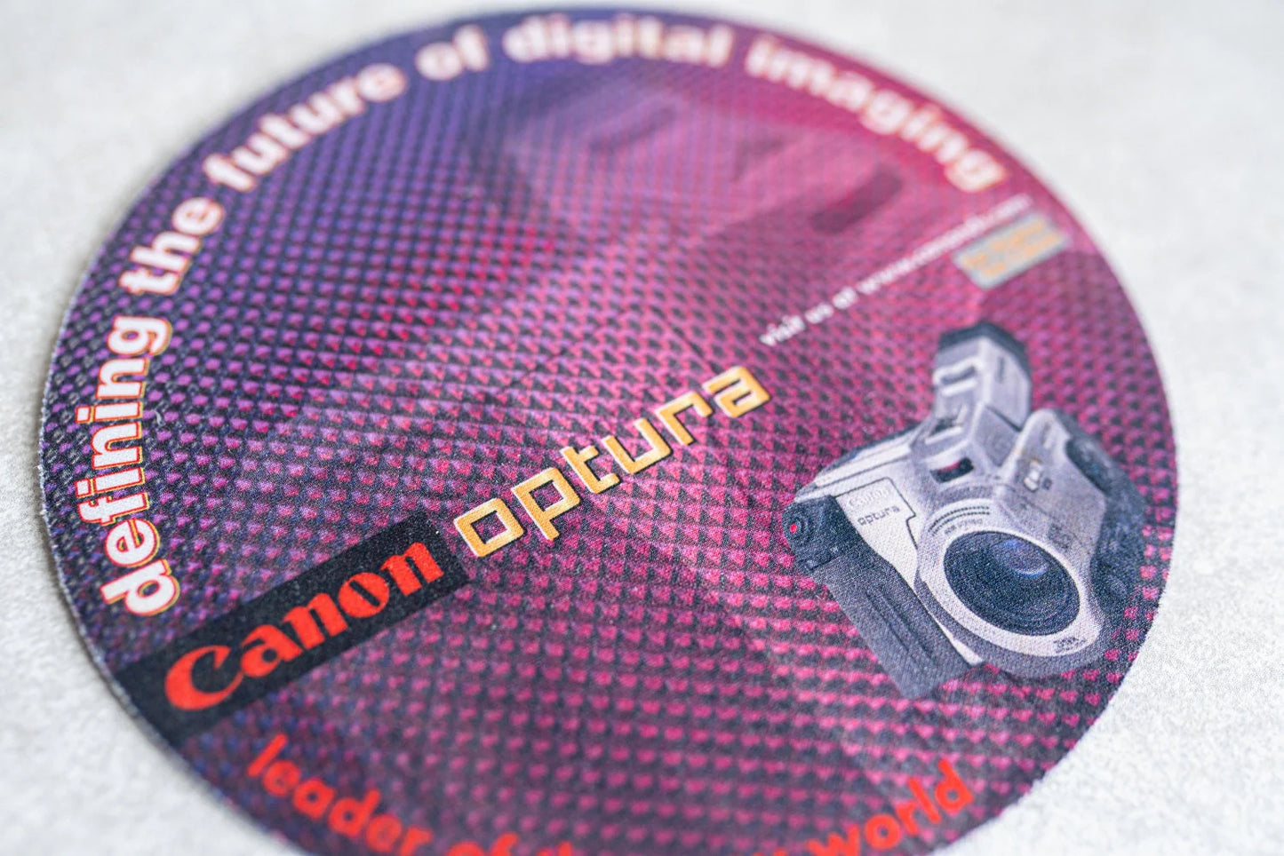 Canon Optura Vintage Video Camera Mouse Pad