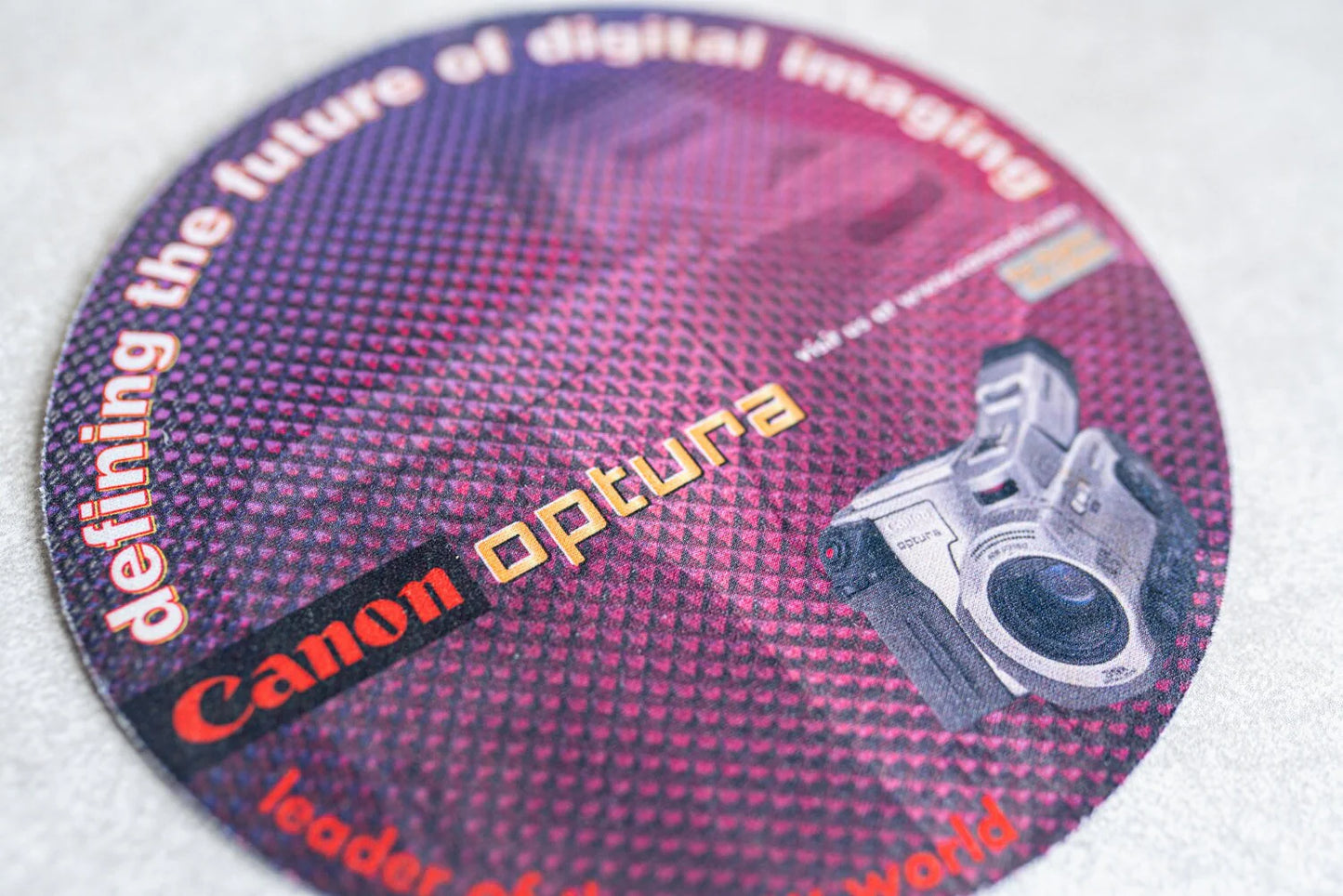 Canon Optura Vintage Video Camera Mouse Pad