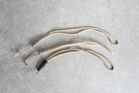 Vintage Canon Wrist Strap Grab Bag - Beige - Random Strap