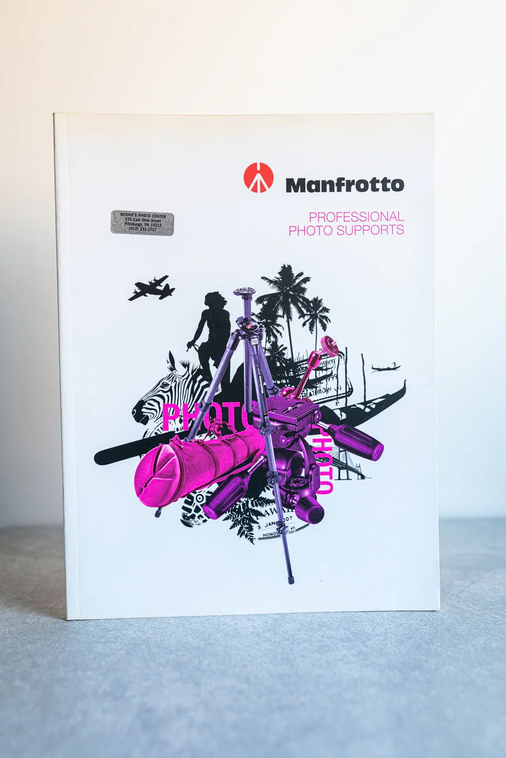 Manfrotto Professional Photo Supports Brochure Book