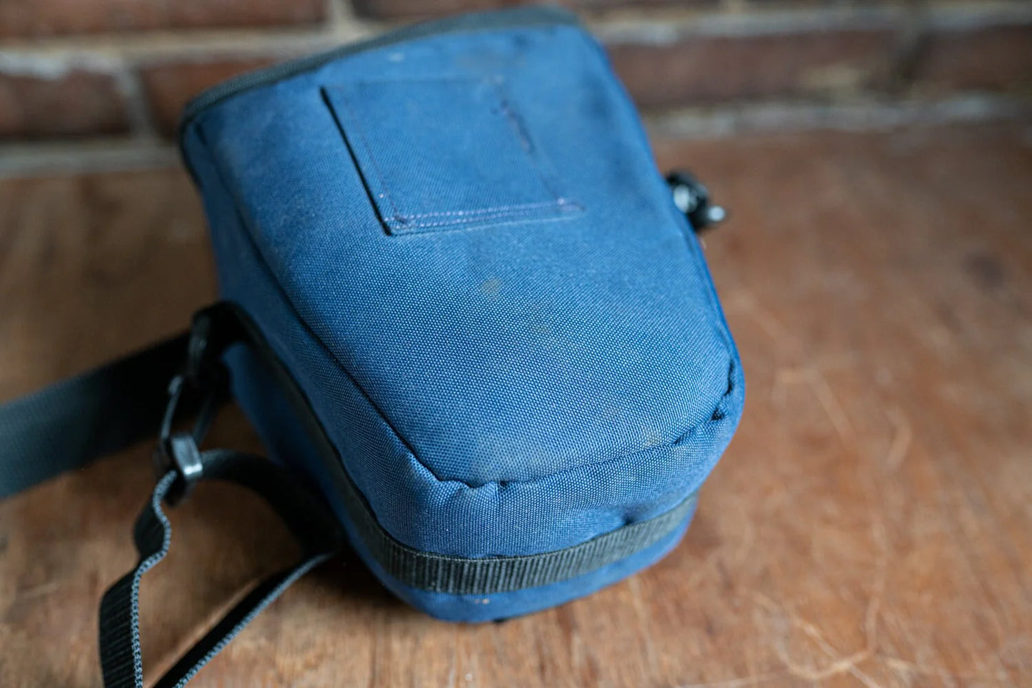 Blue Quantaray Camera Bag w/ Strap