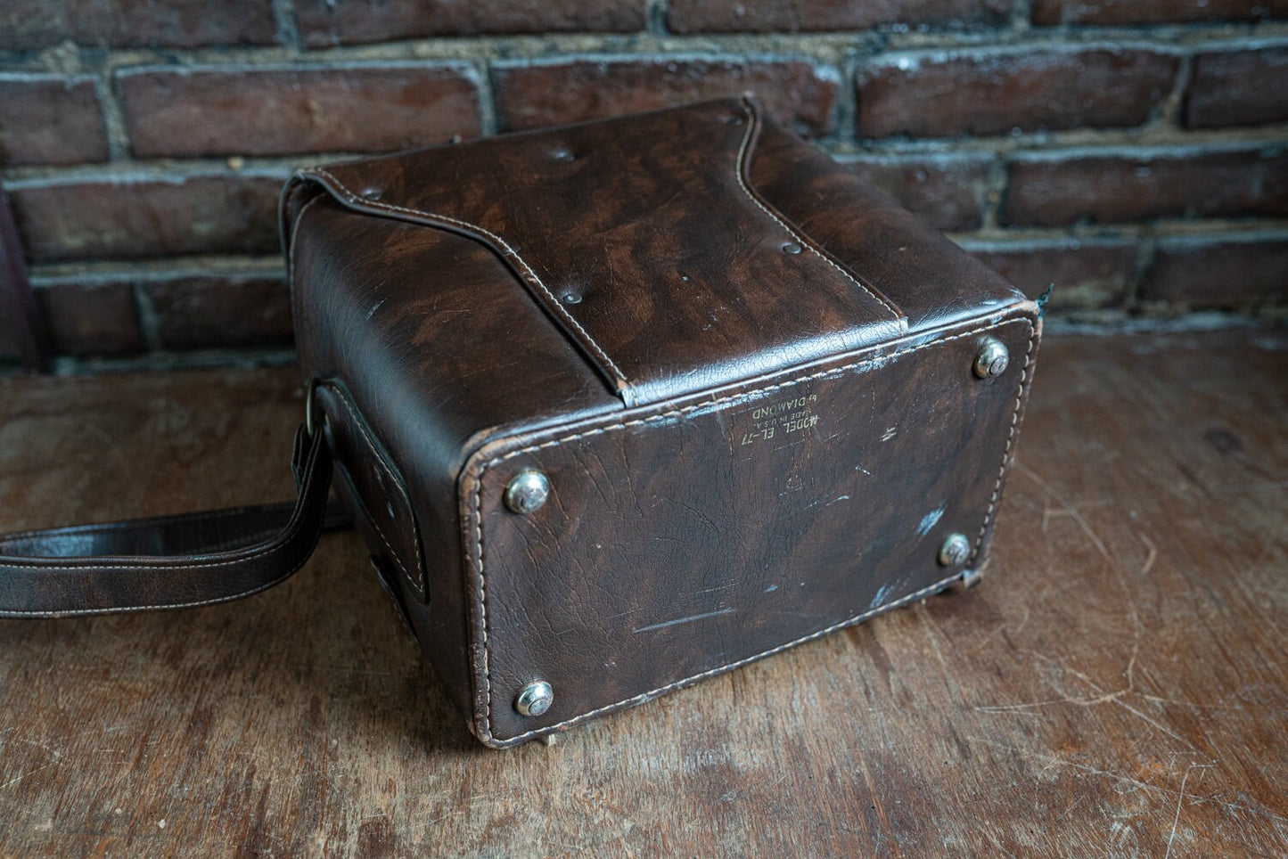 Vintage Multi Pocket Camera Bag - Heavy Duty - Includes Strap