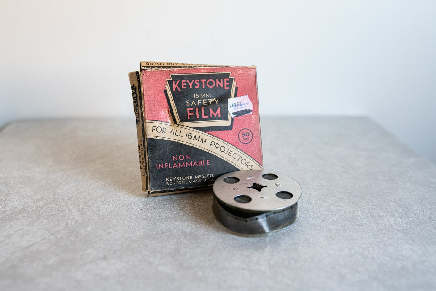 16mm Movie "Bobby Bumps in Daylight Camper" B&W Cartoon - In Original Box