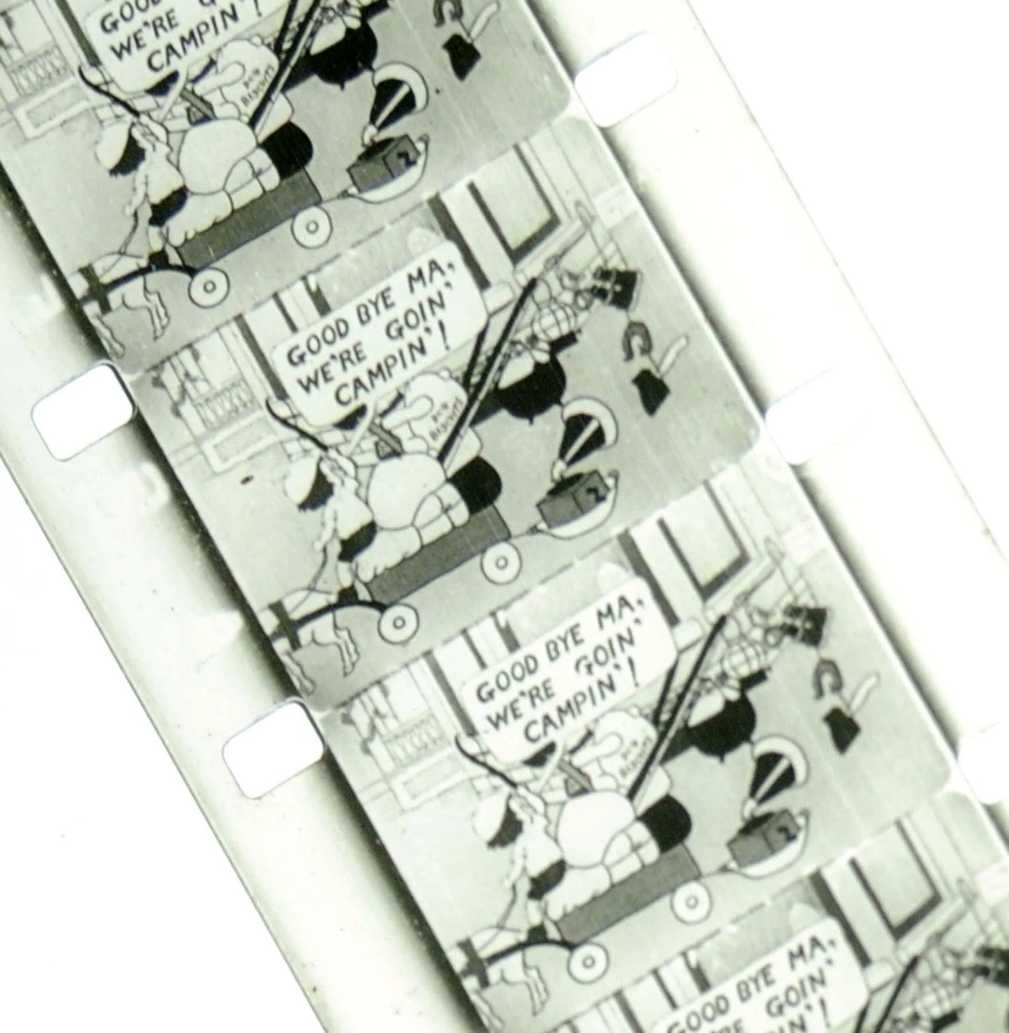 16mm Movie "Bobby Bumps in Daylight Camper" B&W Cartoon - In Original Box