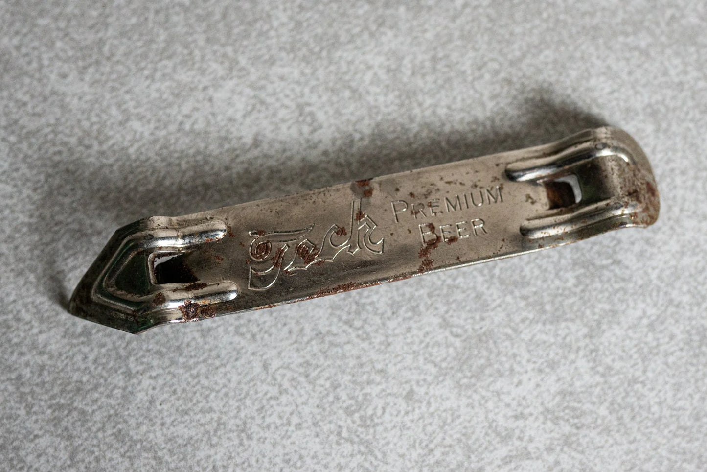 Vintage Tech Premium Beer Bottle and Can Opener Bar Tool 4 5/16 Long Vaughan