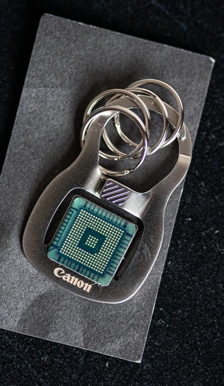 Canon Camera Key Chain - Canon Digic - New Old Stock