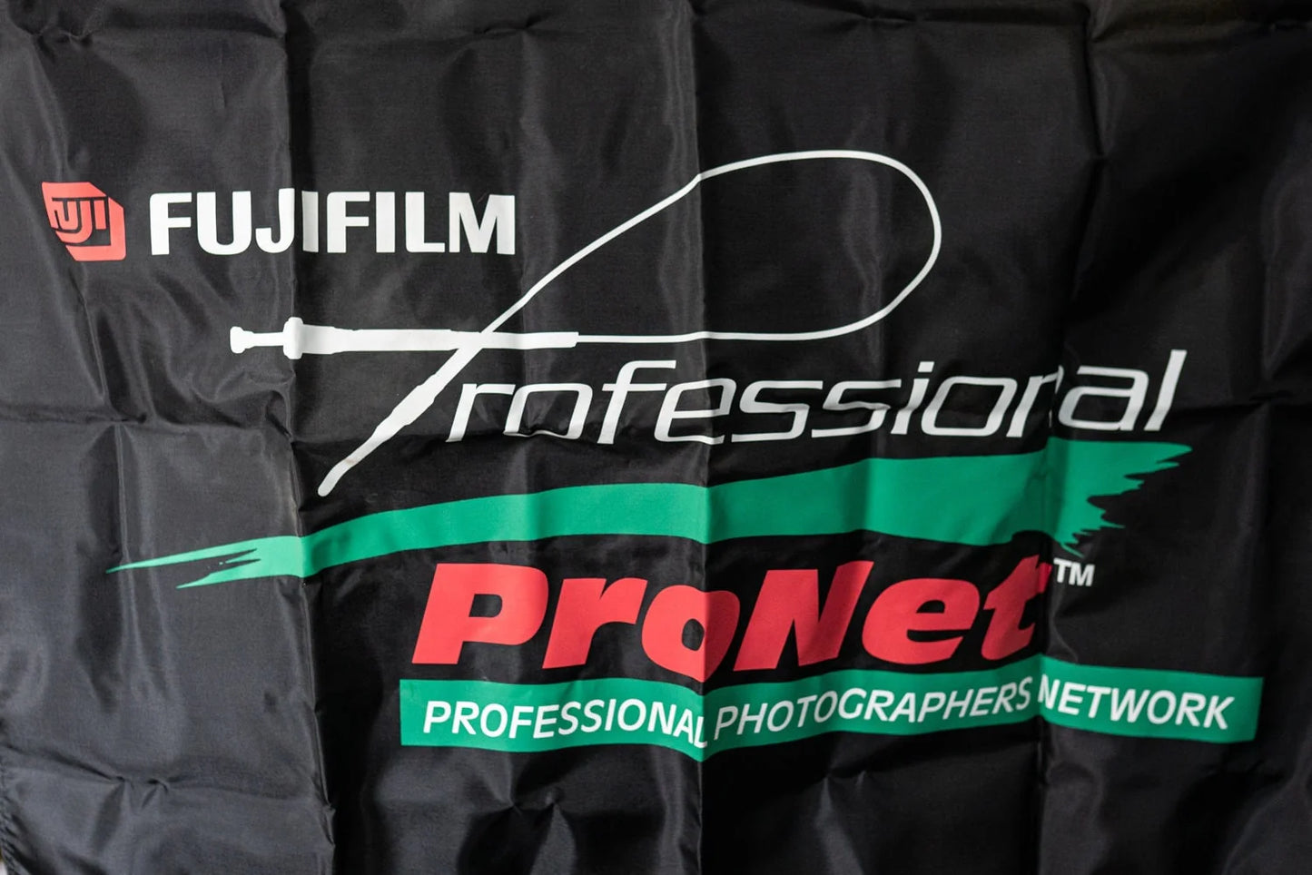 Fuji Film Professional Camera Banner - New Old Stock 29 x 38