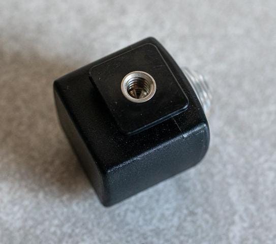 Flash Slave w/ Screw Mount and Cold Shoe Mount - Unbranded
