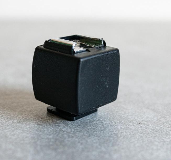 Flash Slave w/ Screw Mount and Cold Shoe Mount - Unbranded