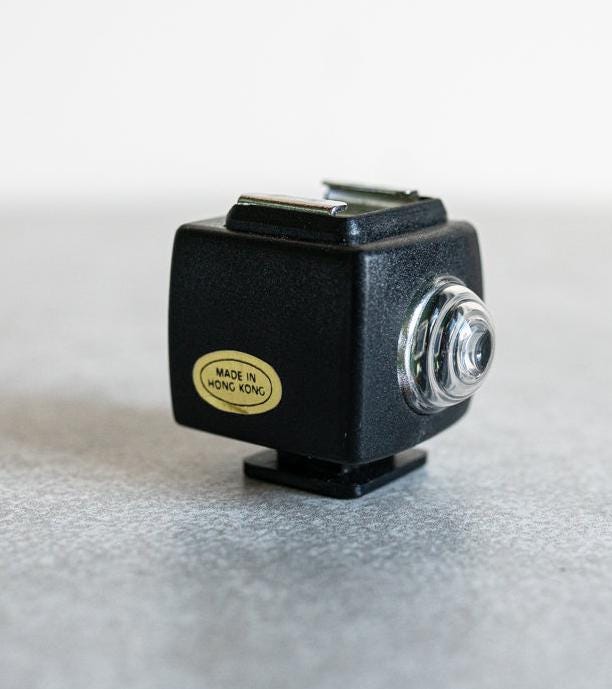 Flash Slave w/ Screw Mount and Cold Shoe Mount - Unbranded