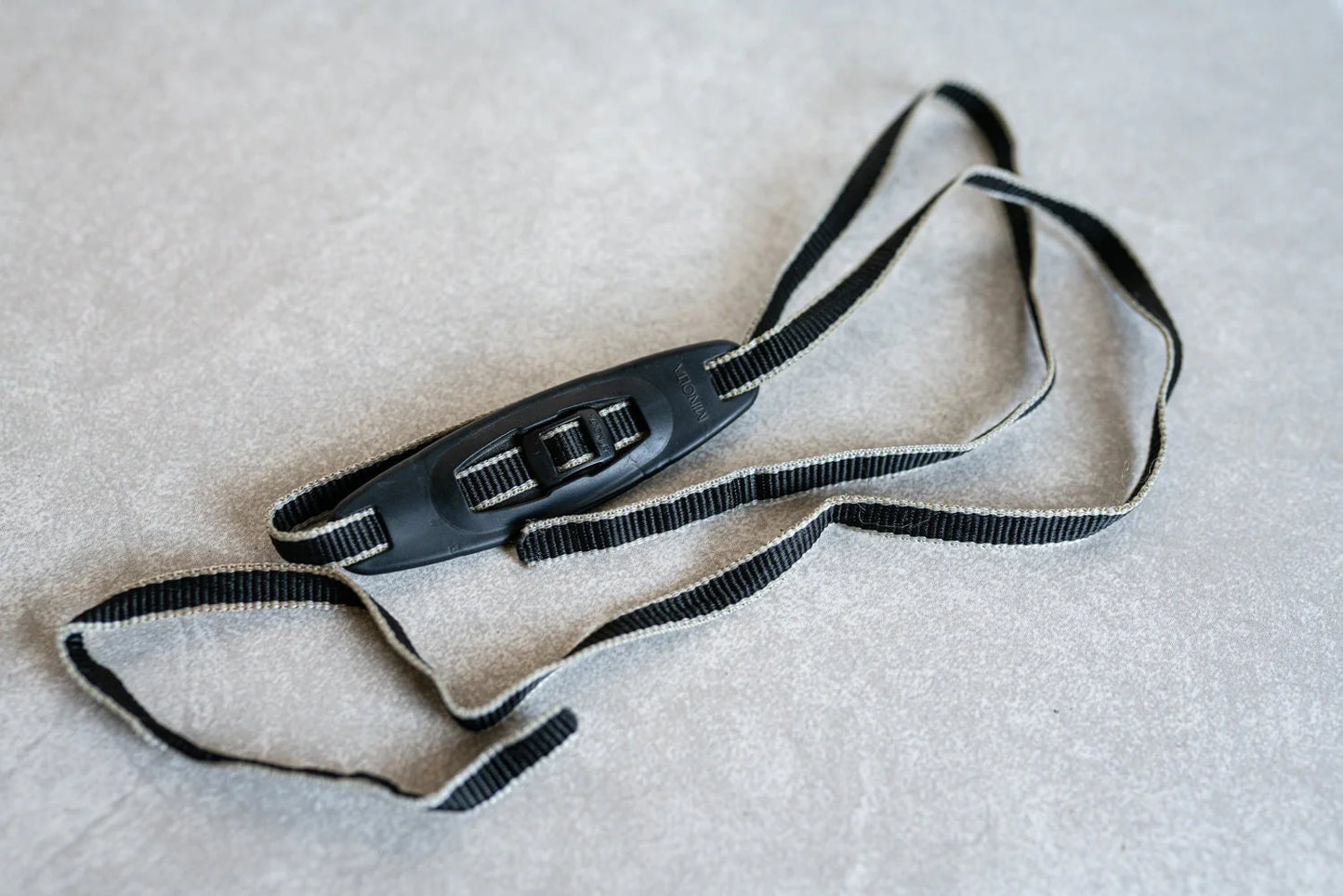 Vintage Black and Grey Minolta Camera Strap