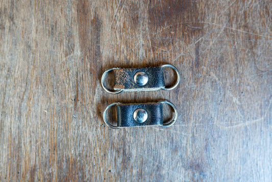 Vintage Camera Strap Protectors - Very Dark Brown - Set of 2