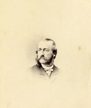 Small Portrait of Man w/ Interesting Facial Hair