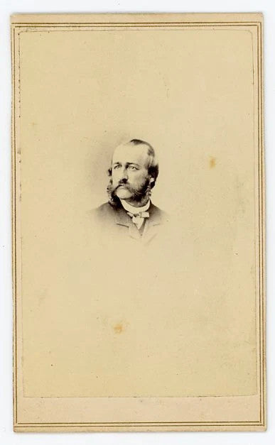 Small Portrait of Man w/ Interesting Facial Hair
