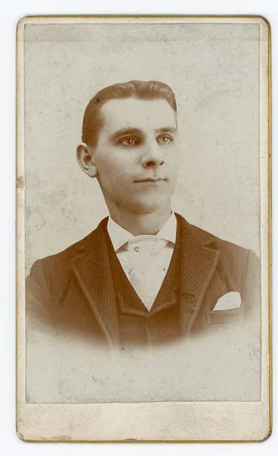 Portrait of a Clean Cut Young Man CDV