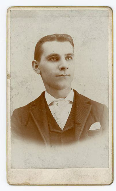 Portrait of a Clean Cut Young Man CDV
