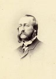 Small Portrait of Man w/ Interesting Facial Hair -