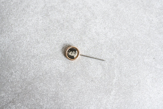 Vintage Photo Pin / Broach - Sharp!