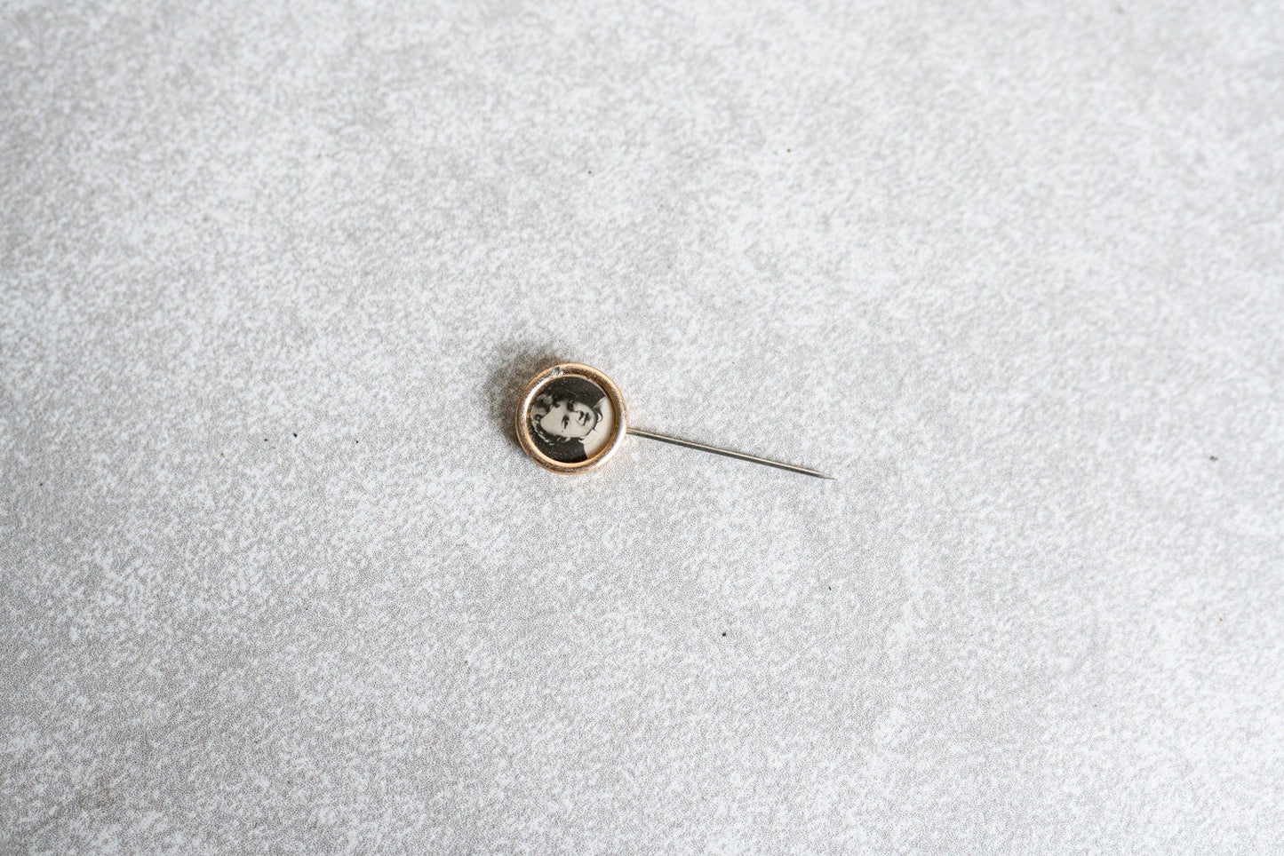 Vintage Photo Pin / Broach - Sharp!