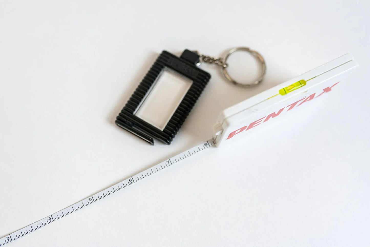 Pentax 60 Inch Tape Measure w/ Level and Pentax Mini Frame Keychain