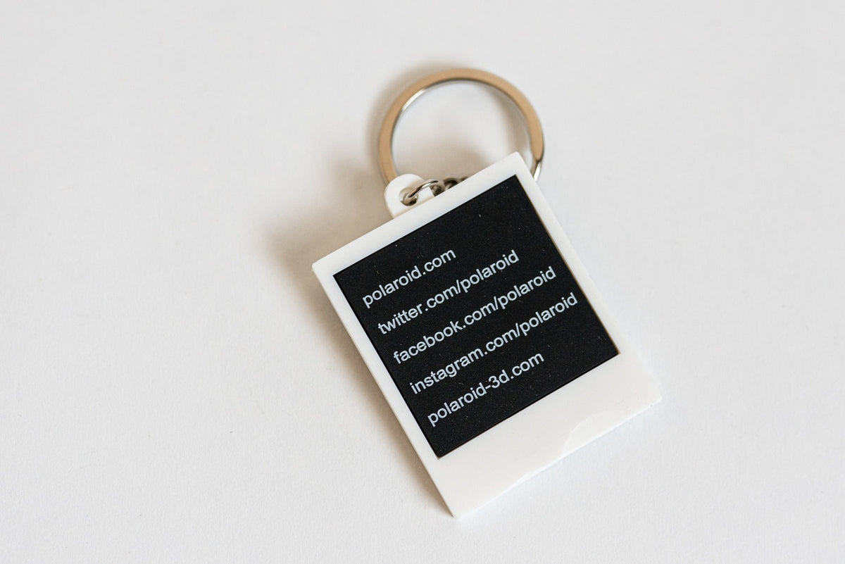 Polaroid 80 Years Keychain - 2 x 1 5/8