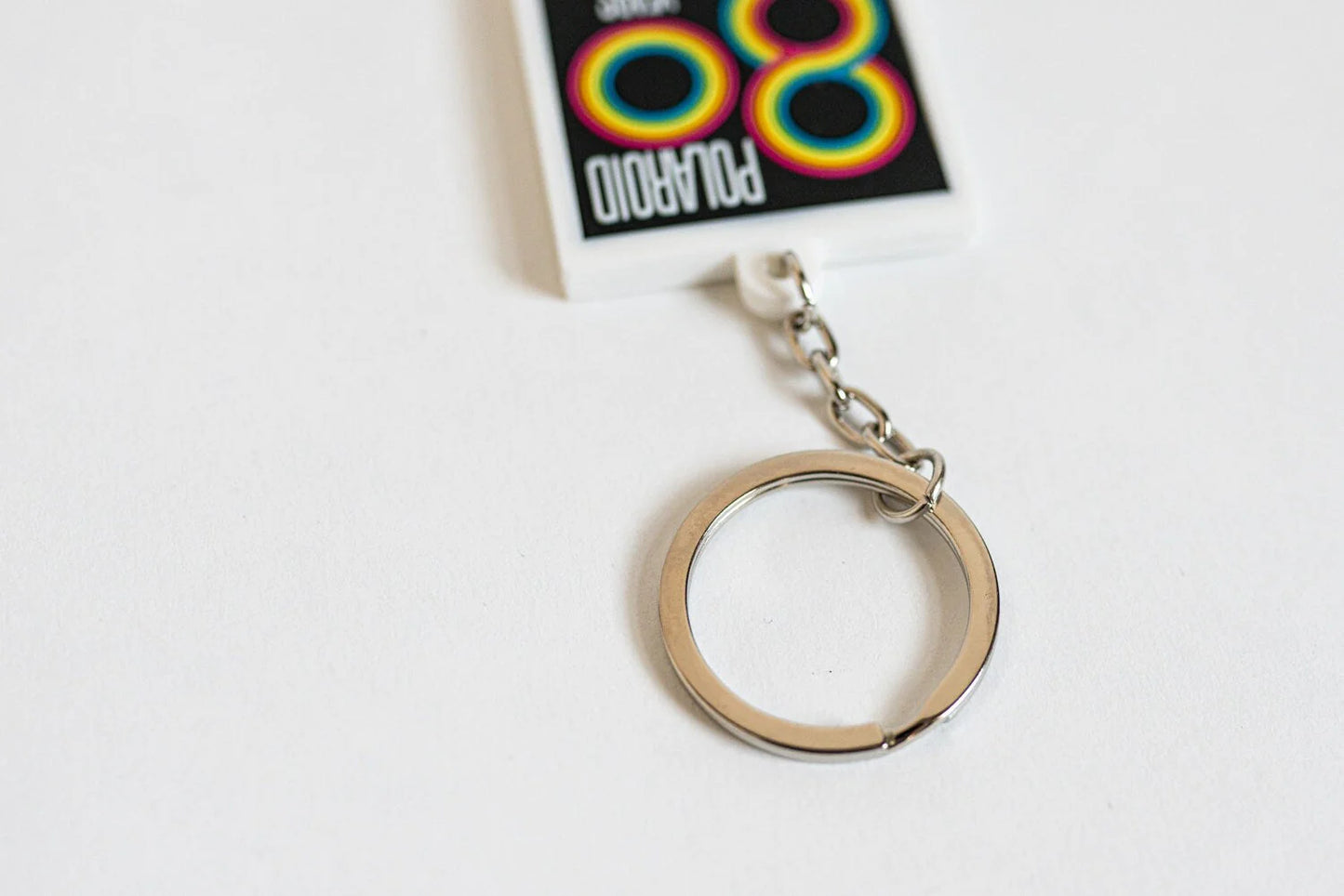Polaroid 80 Years Keychain - 2 x 1 5/8