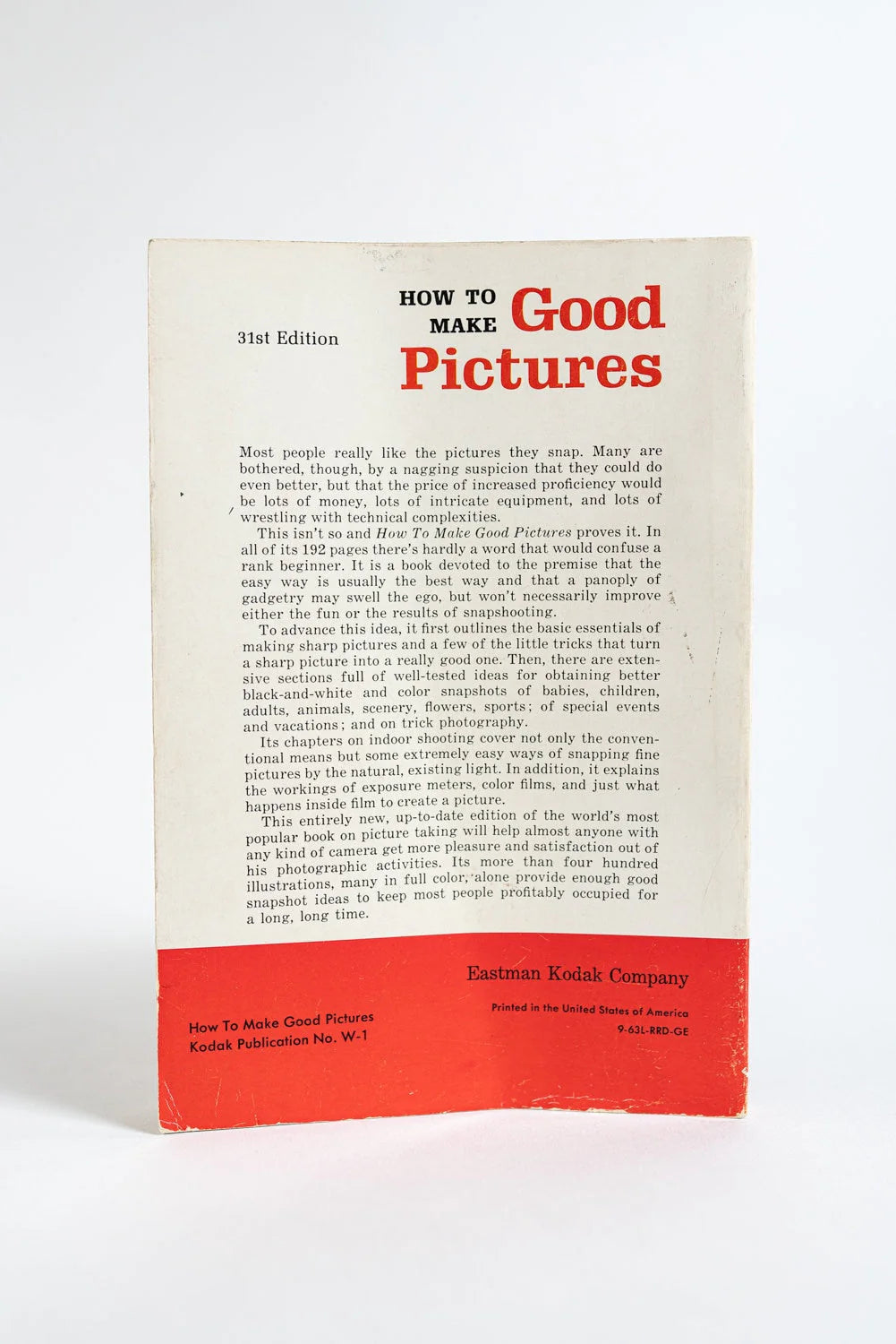 How to Make Good Pictures by Eastman Kodak - Paperback, 1965