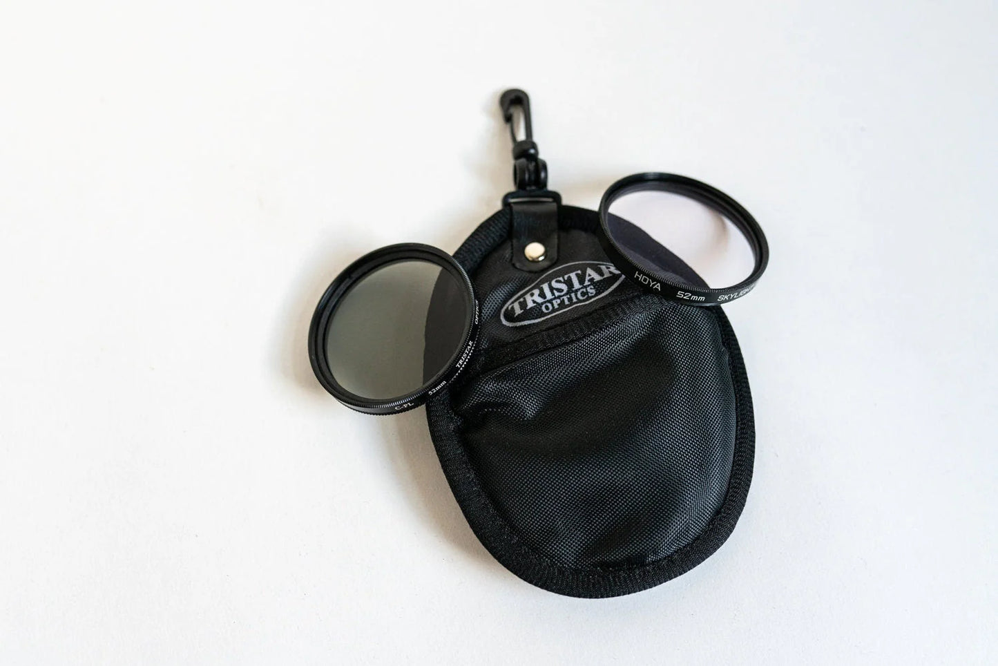52mm Hoya Skylight (1B) and Tristar Optics Circular Polarizer Filters w/ Case