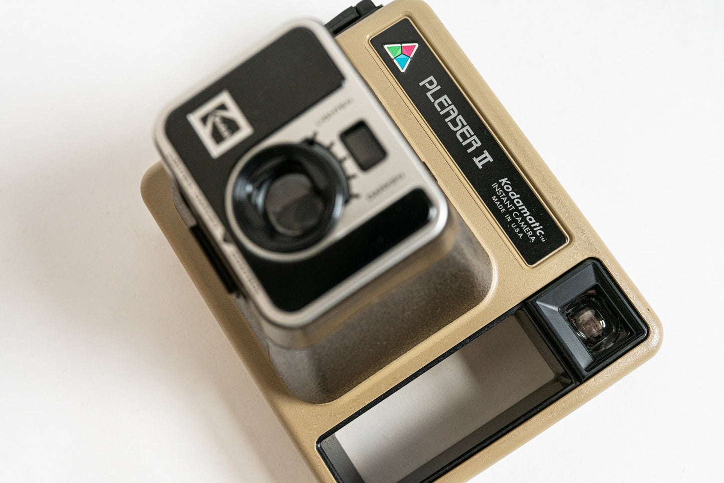 Kodak Kodamatic Pleaser II Instant Film Camera w/ Original Box and Manual